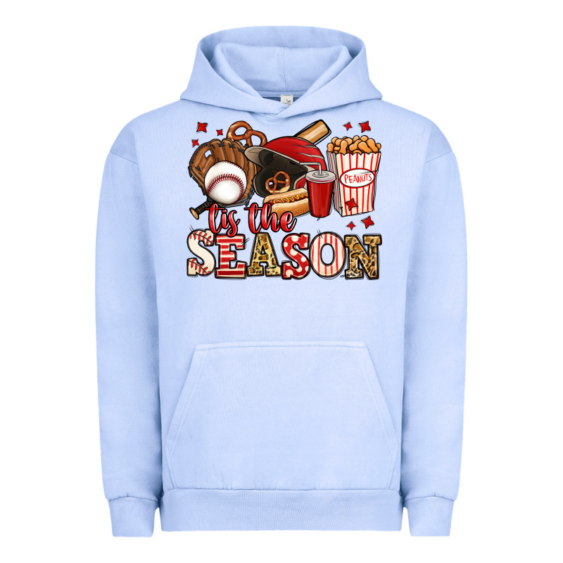 Tis The Season Baseball Urban Hoodie by Jasminsmagicworld | Teevron