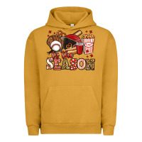 Pigment Peanut Butter tis the season baseball Urban Hoodie - Jasminsmagicworld
