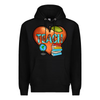 Black teach heart Premium Hoodie - JahusDesignShop