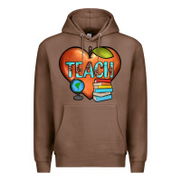 Chestnut teach heart Premium Hoodie - JahusDesignShop