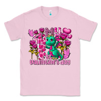 Bubblegum Pink my first valentine's day dragon Classic Tee - FaDigitalArtStudio