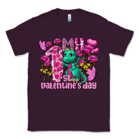 Plum my first valentine's day dragon Classic Tee - FaDigitalArtStudio