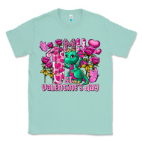 Seafoam my first valentine's day dragon Classic Tee - FaDigitalArtStudio