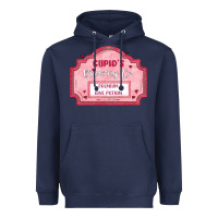 Navy cupid's brewing company Heavyweight Hoodie - MaliasSmallBusiness