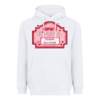 White cupid's brewing company Heavyweight Hoodie - MaliasSmallBusiness