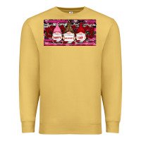 Antique Gold Happy valentines day gnomes rose Premium Sweatshirt - RanaPortraitStore