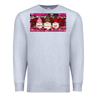 Heather Grey Happy valentines day gnomes rose Premium Sweatshirt - RanaPortraitStore