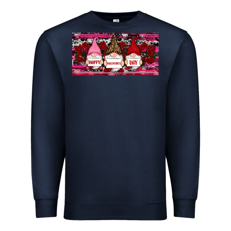 Happy Valentines Day Gnomes Rose Premium Sweatshirt by RanaPortraitStore | Teevron