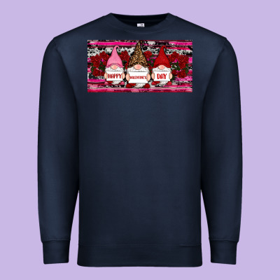 Premium Sweatshirt Happy valentines day gnomes rose