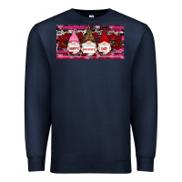 Navy Happy valentines day gnomes rose Premium Sweatshirt - RanaPortraitStore