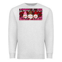 Oatmeal Heather Happy valentines day gnomes rose Premium Sweatshirt - RanaPortraitStore