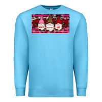 Ocean Blue Happy valentines day gnomes rose Premium Sweatshirt - RanaPortraitStore