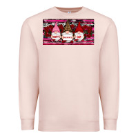 Pale Pink Happy valentines day gnomes rose Premium Sweatshirt - RanaPortraitStore
