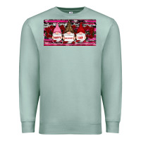 Seafoam Happy valentines day gnomes rose Premium Sweatshirt - RanaPortraitStore