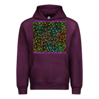 Mauve Wine halloween witch symbols seamless pattern Urban Hoodie - BundleAndBundleShop