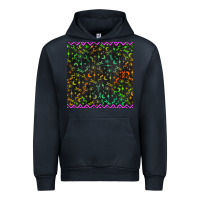 Navy halloween witch symbols seamless pattern Urban Hoodie - BundleAndBundleShop