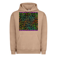 Pigment Burro halloween witch symbols seamless pattern Urban Hoodie - BundleAndBundleShop