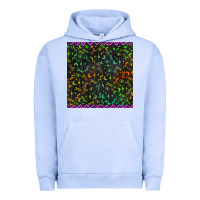 Pigment Grape Ice halloween witch symbols seamless pattern Urban Hoodie - BundleAndBundleShop