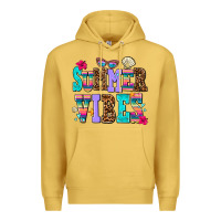 Antique Gold summer vibes Premium Hoodie - AdoDesignShop