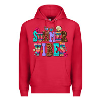 Cardinal summer vibes Premium Hoodie - AdoDesignShop