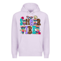 Lilac summer vibes Premium Hoodie - AdoDesignShop