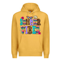 Mustard summer vibes Premium Hoodie - AdoDesignShop