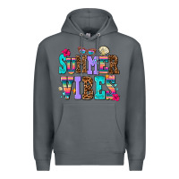 Rock summer vibes Premium Hoodie - AdoDesignShop