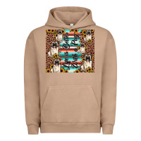 Pigment Burro life is better with a pug Urban Hoodie - JahusDesignShop