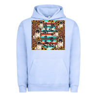 Pigment Grape Ice life is better with a pug Urban Hoodie - JahusDesignShop