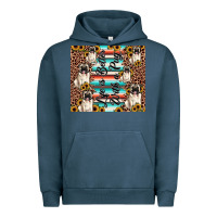Pigment Midnight Navy life is better with a pug Urban Hoodie - JahusDesignShop