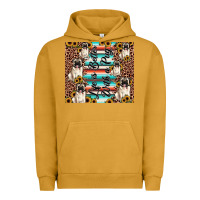 Pigment Peanut Butter life is better with a pug Urban Hoodie - JahusDesignShop