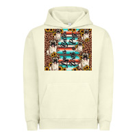 Pigment Pistachio life is better with a pug Urban Hoodie - JahusDesignShop