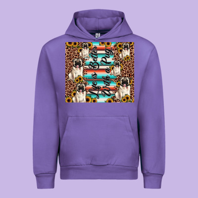 Life Is Better With A Pug Urban Hoodie Designed By Jahusdesignshop