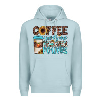 Blue Mist coffee gives me teacher powers Premium Hoodie - JahusDesignShop