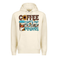 Tofu coffee gives me teacher powers Premium Hoodie - JahusDesignShop