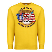 Lemon land of the free usa because of the brave billie w Premium Sweatshirt - texasbilliewilder