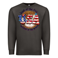 Smoke land of the free usa because of the brave billie w Premium Sweatshirt - texasbilliewilder