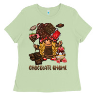 Matcha chocolate gnome Ladies Tee - BarkalooDesign