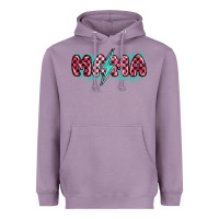 Lavender lightning bolt mama Heavyweight Hoodie - MaliasSmallBusiness