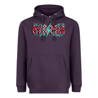 Plum lightning bolt mama Heavyweight Hoodie - MaliasSmallBusiness