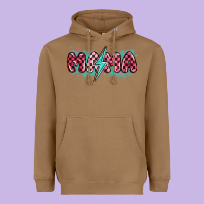 Heavyweight Hoodie lightning bolt mama