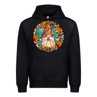 Black fall gnomes round earrings Urban Hoodie - Artiststas
