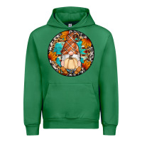 Emerald fall gnomes round earrings Urban Hoodie - Artiststas