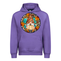 Tulip fall gnomes round earrings Urban Hoodie - Artiststas