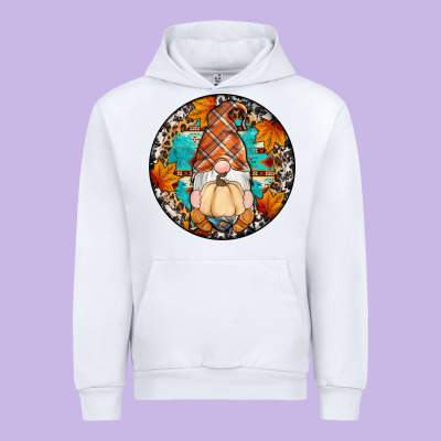 Fall Gnomes Round Earrings Urban Hoodie Designed By Artiststas