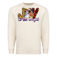 Joy To The World Premium Sweatshirt | Teevron