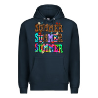 Navy summer summer summer Premium Hoodie - AdoDesignShop