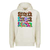 Oatmeal Heather summer summer summer Premium Hoodie - AdoDesignShop