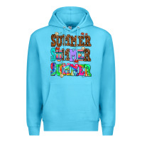 Ocean Blue summer summer summer Premium Hoodie - AdoDesignShop