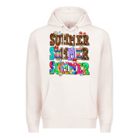 Pale Pink summer summer summer Premium Hoodie - AdoDesignShop